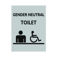 Stewart Superior Gender Neut WC Sign