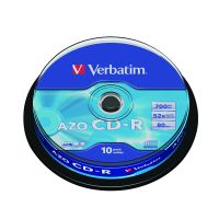 Verbatim CD-R Nonprint Spindle Pk10
