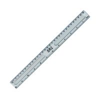 Clear Ruler 30cm Pk20